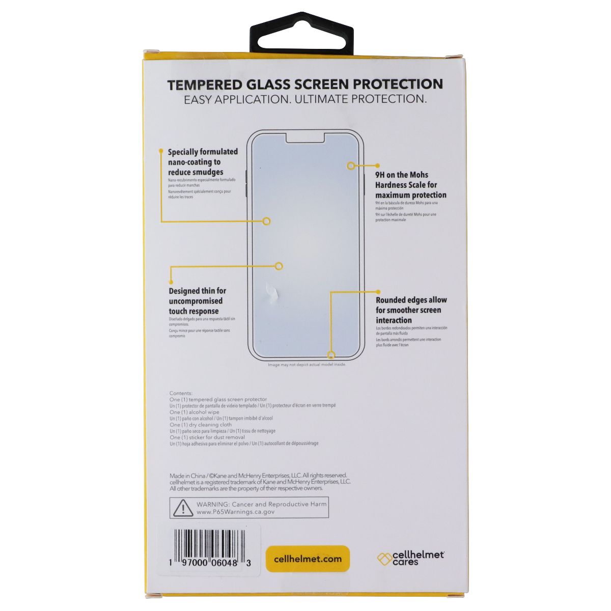 Cellhelmet Tempered Glass Screen Protector for Motorola Moto G Power 5G 2023