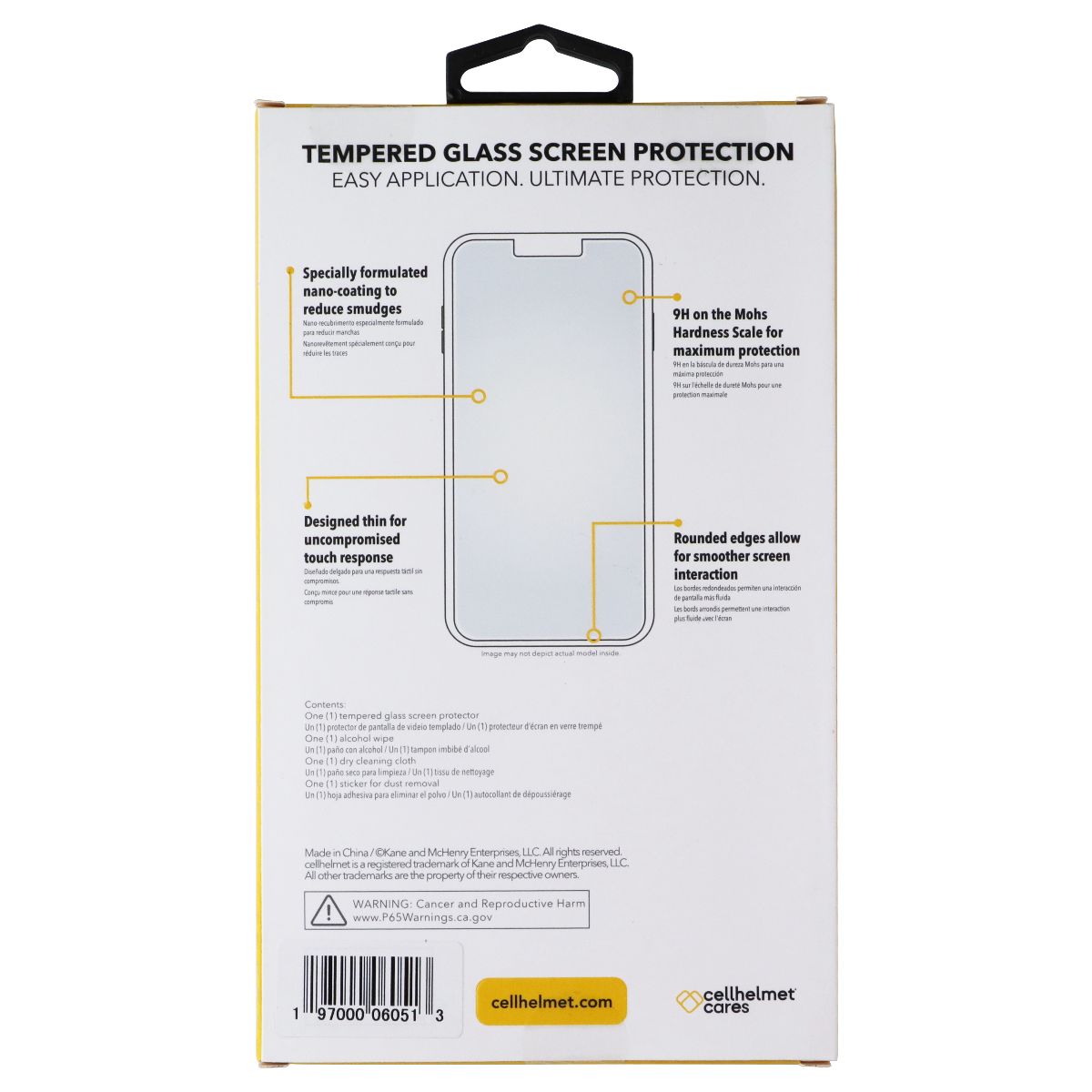 CellHelmet Tempered Glass Screen Protector for Motorola Moto G Stylus (2023)