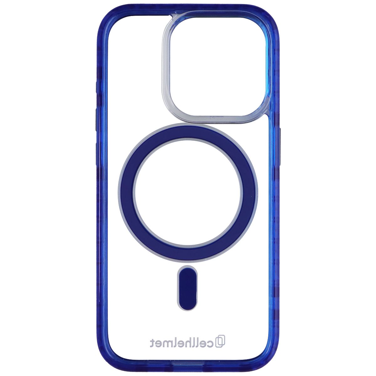 CellHelmet Magnitude Case for for MagSafe for Apple iPhone 15 Pro - Clear/Blue Cell Phone - Cases, Covers & Skins CellHelmet - Simple Cell Bulk Wholesale Pricing - USA Seller
