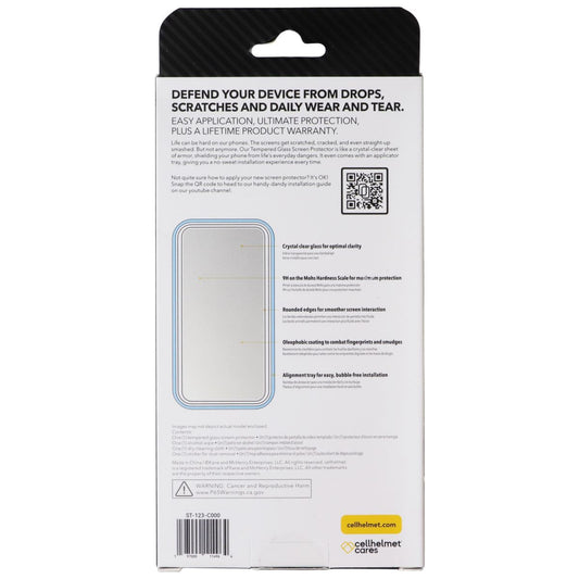 CellHelmet Tempered Glass Screen Protector for iPhone 17 Pro Max/18 Pro Max Cell Phone - Screen Protectors CellHelmet - Simple Cell Bulk Wholesale Pricing - USA Seller