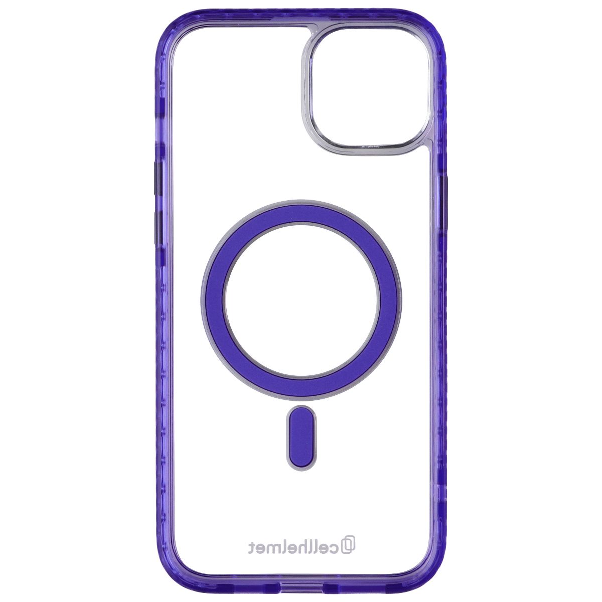 Cellhelmet Magnitude MagSafe Case for iPhone 15 Plus - Midnight Lilac/Clear