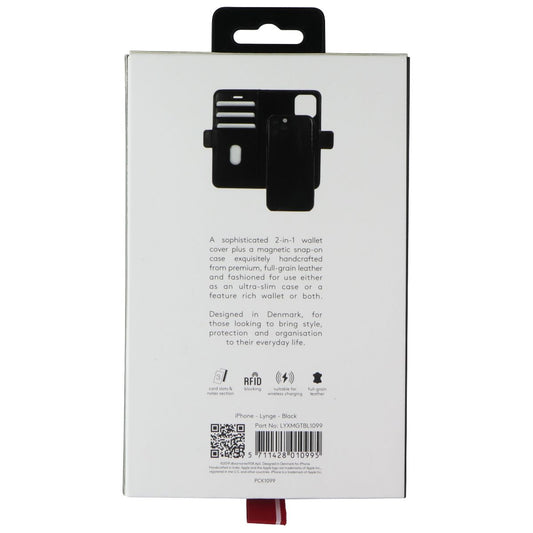 dbramante1928 Lynge 2-in-1 Wallet Case for iPhone 11 Pro Max / XS Max - Black Cell Phone - Cases, Covers & Skins dbramante1928 - Simple Cell Bulk Wholesale Pricing - USA Seller