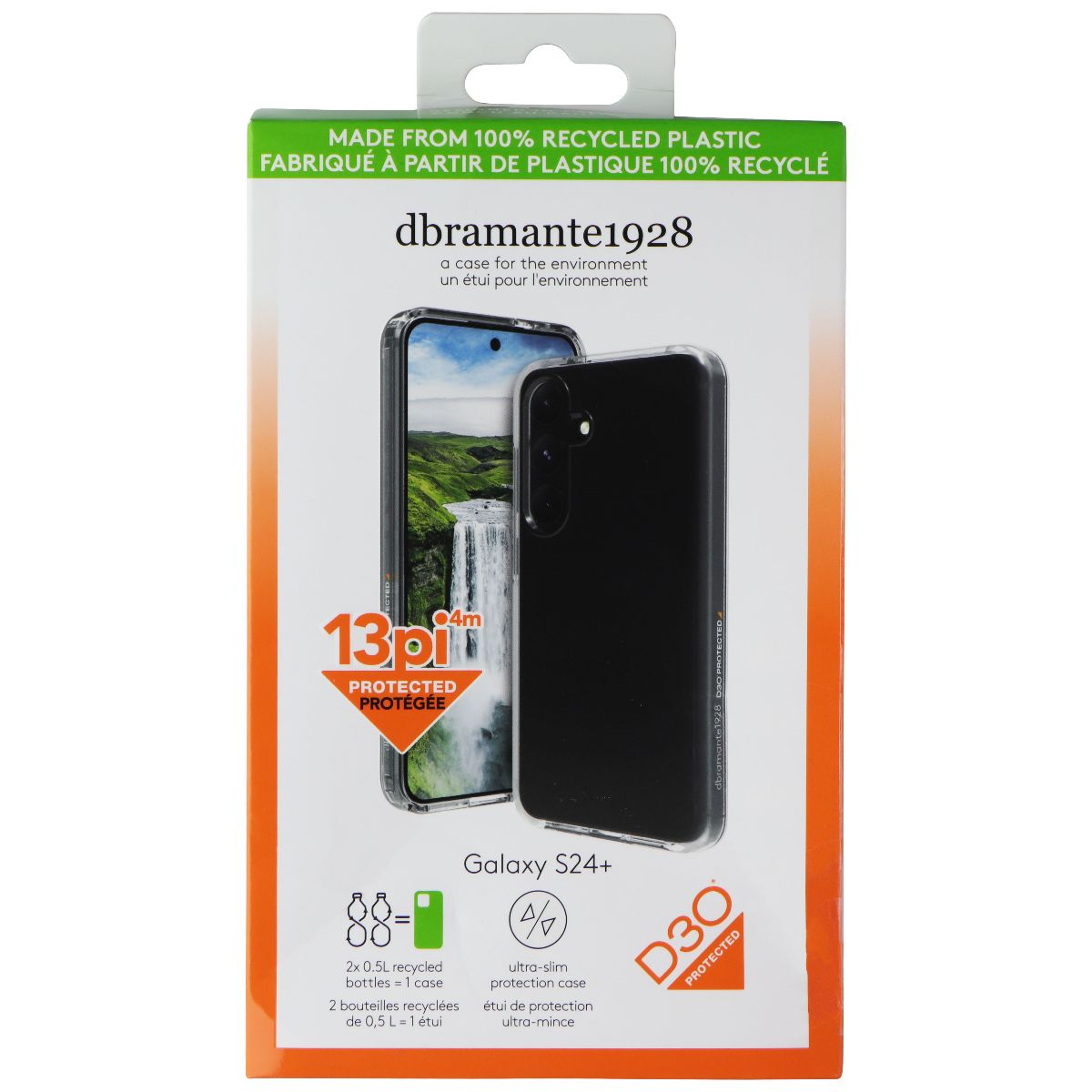 dbramante1928 Iceland Ultra D30 Slim Case for Samsung Galaxy S24+ (Plus) - Clear Cell Phone - Cases, Covers & Skins dbramante1928 - Simple Cell Bulk Wholesale Pricing - USA Seller