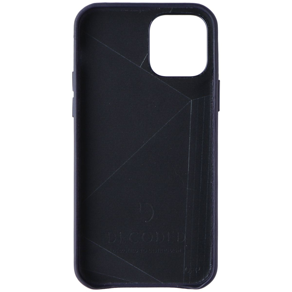 DECODED Back Cover Case for Apple iPhone 12/12 Pro - Navy/Marine Cell Phone - Cases, Covers & Skins Decoded - Simple Cell Bulk Wholesale Pricing - USA Seller