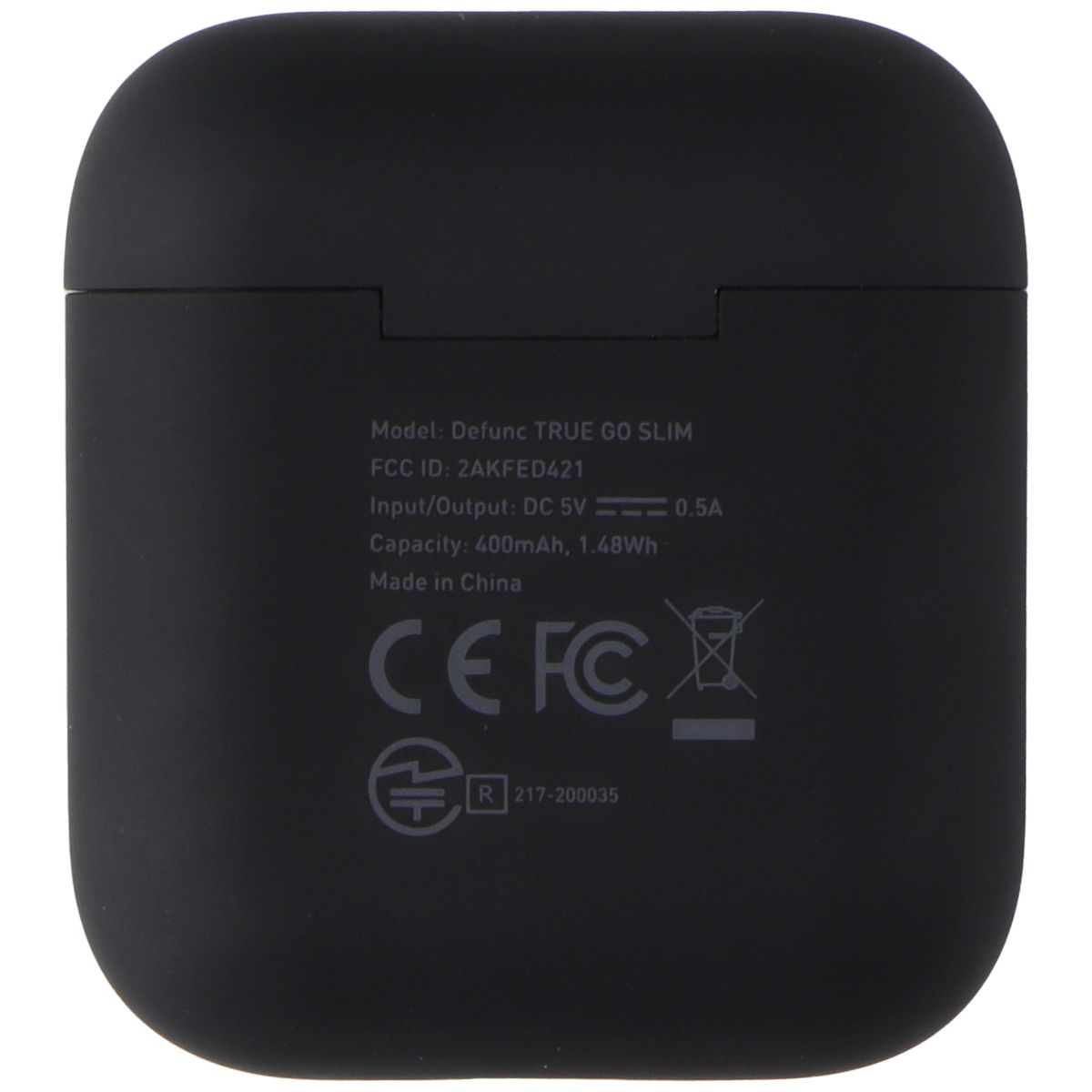 Defunc True Go Slim Wireless Bluetooth Earbud Headphones - Black (D4211) Portable Audio - Headphones Defunc - Simple Cell Bulk Wholesale Pricing - USA Seller