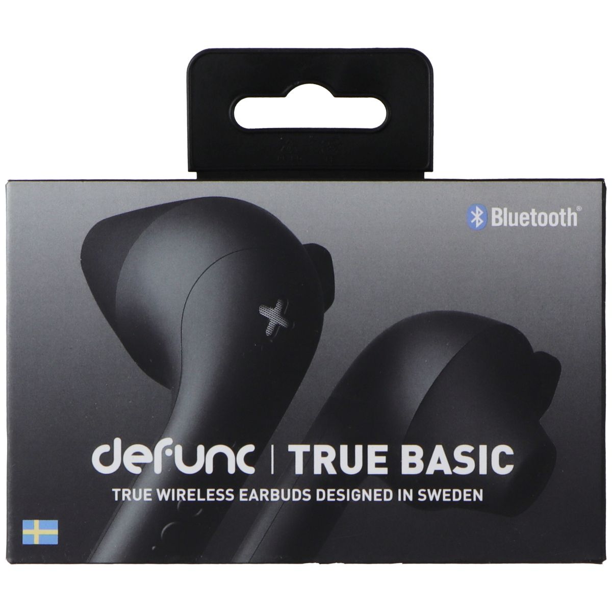 Defunc True Basic Wireless Bluetooth Earbud Headphones - Black Portable Audio - Headphones Defunc - Simple Cell Bulk Wholesale Pricing - USA Seller