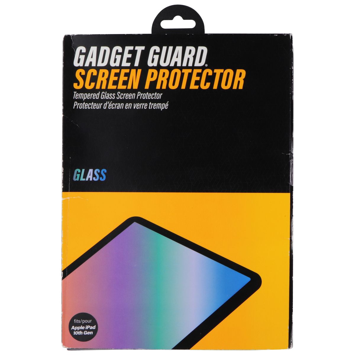 Gadget Guard Tempered Glass Screen Protector for Apple iPad 10.9inch - Black Ice Cell Phone - Screen Protectors Gadget Guard - Simple Cell Bulk Wholesale Pricing - USA Seller
