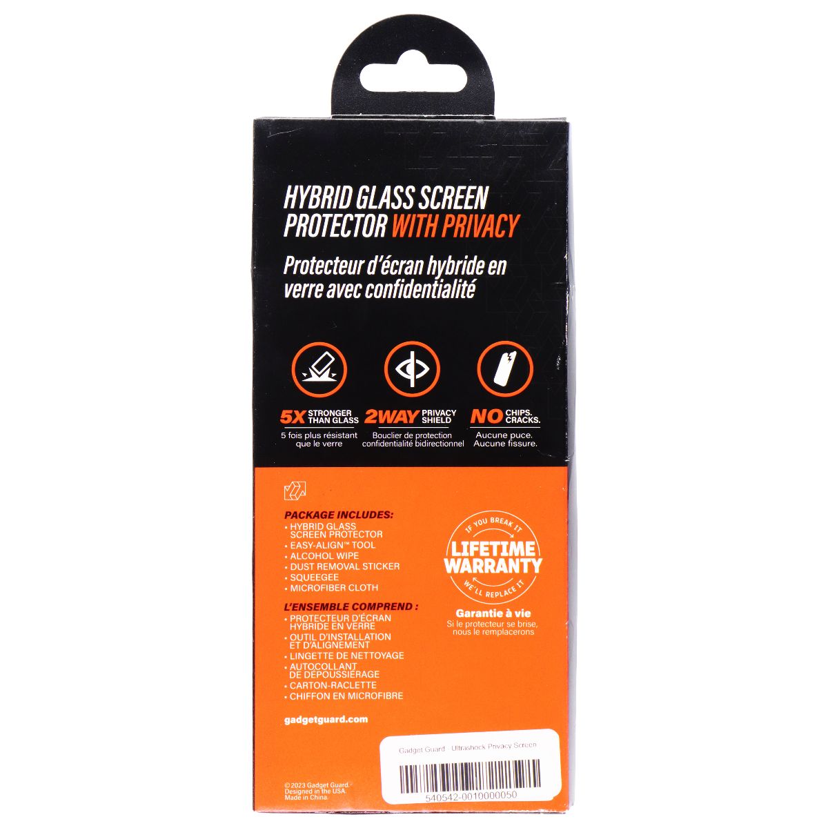 Gadget Guard UltraShock Privacy Screen Protector for Samsung Galaxy S24 Ultra Cell Phone - Screen Protectors Gadget Guard - Simple Cell Bulk Wholesale Pricing - USA Seller