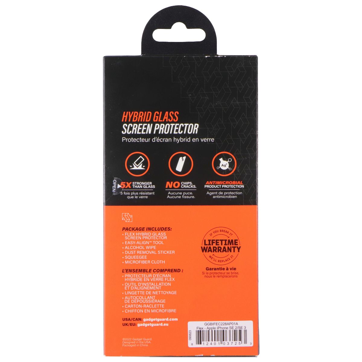 Gadget Guard Flex Screen Protector for Apple iPhone SE 2/SE 3 - Clear Cell Phone - Screen Protectors Gadget Guard - Simple Cell Bulk Wholesale Pricing - USA Seller