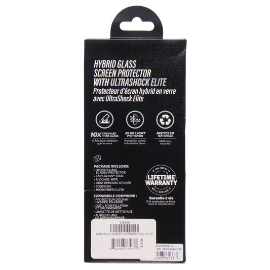 Gadget Guard Ultrashock Elite Blue Light Screen Protector for Galaxy S24+ Cell Phone - Screen Protectors Gadget Guard - Simple Cell Bulk Wholesale Pricing - USA Seller