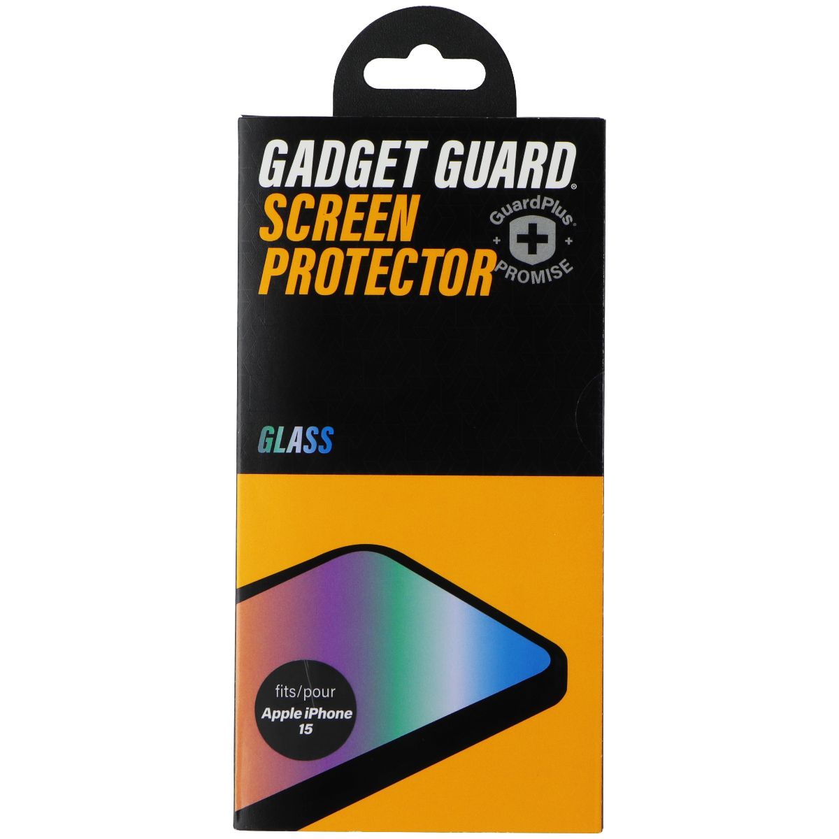 Gadget Guard - Glass Screen Protector for Apple iPhone 15 Smartphone - Clear Cell Phone - Screen Protectors Gadget Guard - Simple Cell Bulk Wholesale Pricing - USA Seller