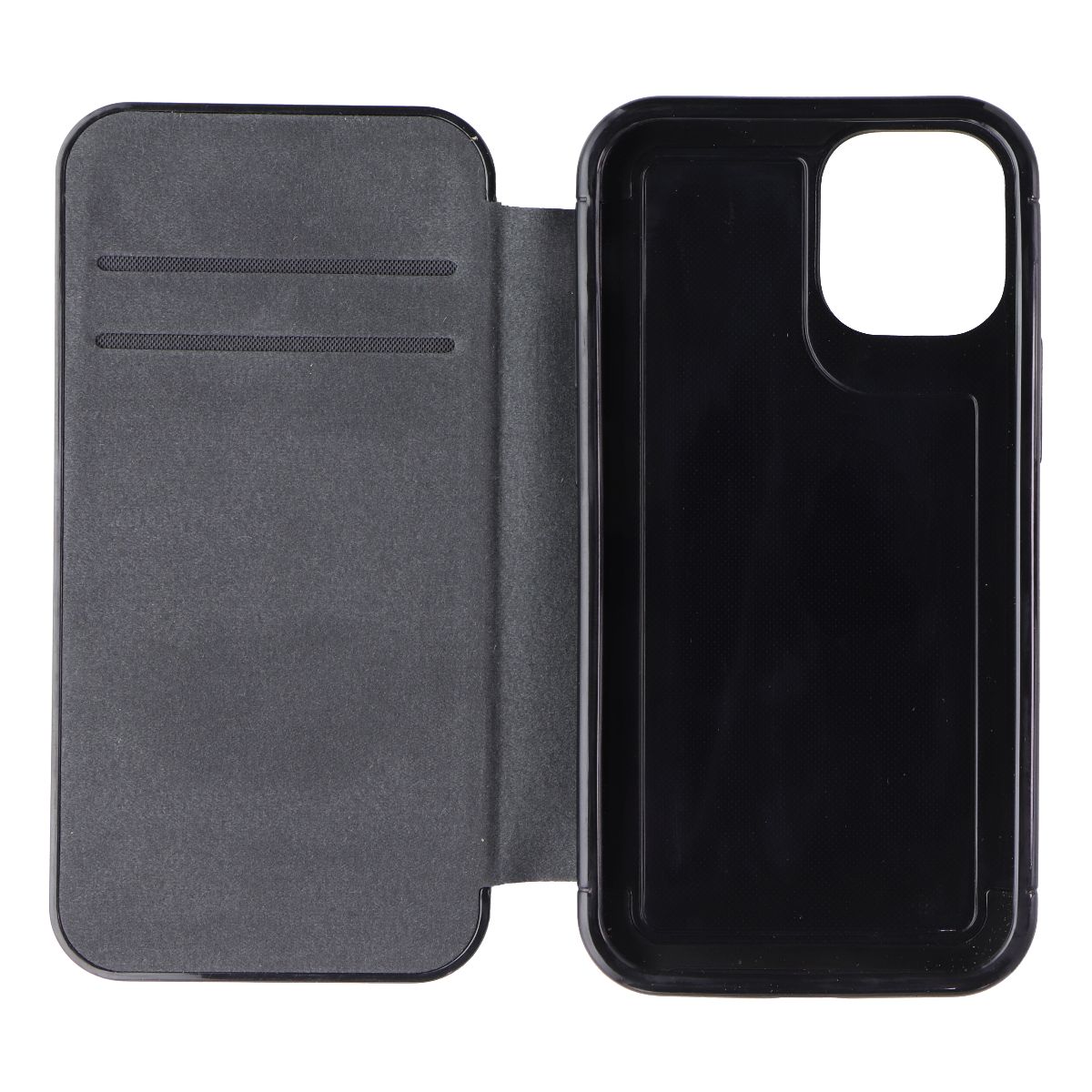 Gear4 Wembley Flip Folio Case for Apple iPhone 12 mini - Black Cell Phone - Cases, Covers & Skins Gear4 - Simple Cell Bulk Wholesale Pricing - USA Seller