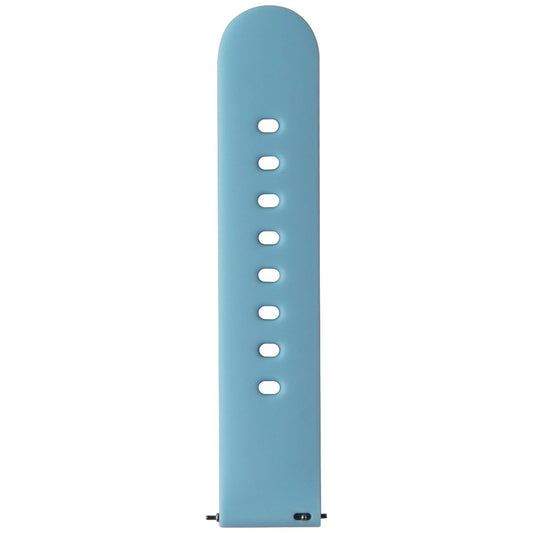 Generic Silicone Watch Band for GizmoWatch - Light Blue / Adjusting Side Smart Watch Accessories - Watch Bands Generic - Simple Cell Bulk Wholesale Pricing - USA Seller