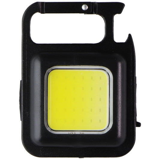 Cob Rechargeable Keychain Light - Black/Yellow Safety & Security - Emergency & Safety Lights Generic - Simple Cell Bulk Wholesale Pricing - USA Seller