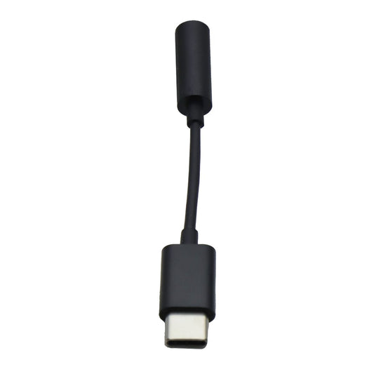 Generic USB-C to Female Audio Adapter Cable - Black Cell Phone - Cables & Adapters Generic - Simple Cell Bulk Wholesale Pricing - USA Seller