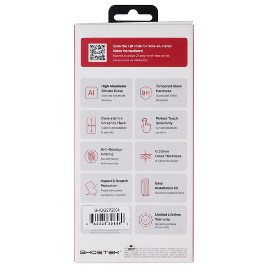Ghostek Screen Protection for Apple iPhone 15 Pro Max - Clear Cell Phone - Screen Protectors Ghostek - Simple Cell Bulk Wholesale Pricing - USA Seller