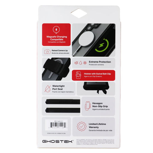 Ghostek Nautical Waterproof MagSafe Case for Samsung Galaxy (S25+) - Clear Cell Phone - Cases, Covers & Skins Ghostek - Simple Cell Bulk Wholesale Pricing - USA Seller