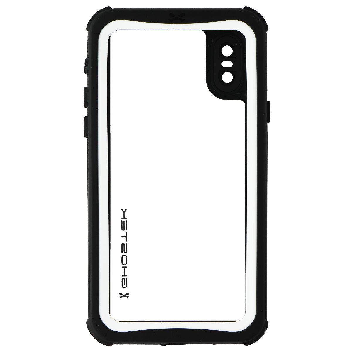 Ghostek Nautical 2 Series Case for Apple iPhone Xs - Black/White Cell Phone - Cases, Covers & Skins Ghostek - Simple Cell Bulk Wholesale Pricing - USA Seller