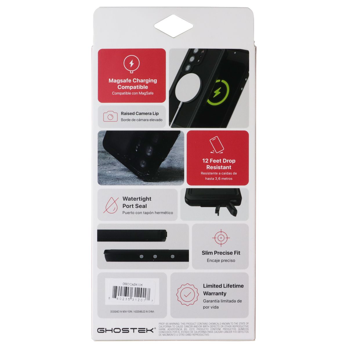 Ghostek Nautical Slim Case for MagSafe for Samsung Galaxy S25 - Black