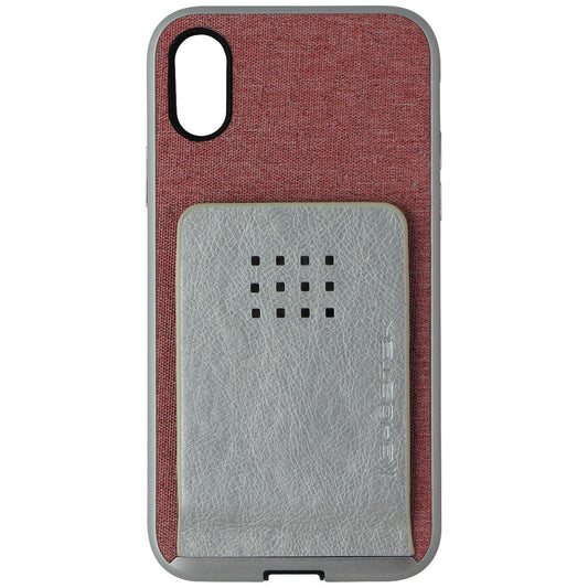 Ghostek Exec Magnetic Wallet Series Case for Apple iPhone X - Pink/Silver Cell Phone - Cases, Covers & Skins Ghostek - Simple Cell Bulk Wholesale Pricing - USA Seller