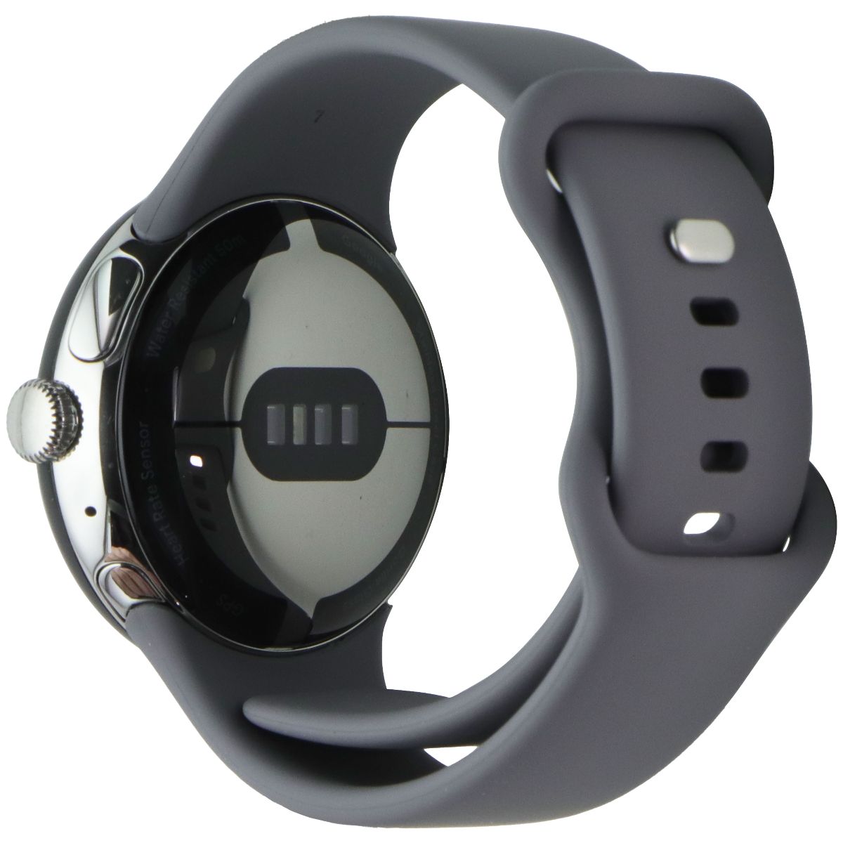 Google Pixel Watch 1st Gen (DEMO ONLY) - 41mm Silver / Charcoal Band (GQF4C) Smart Watches Google - Simple Cell Bulk Wholesale Pricing - USA Seller