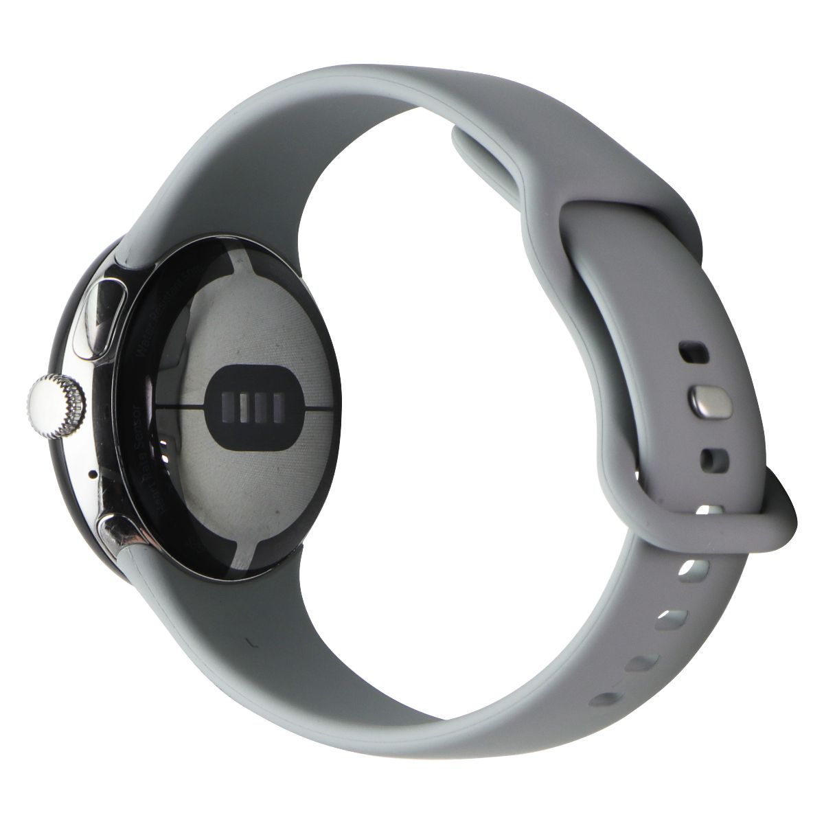 Google Pixel Watch 41mm (GQF4C) Wi-Fi Only - Silver AL with Gray Sport Band Smart Watches Google - Simple Cell Bulk Wholesale Pricing - USA Seller