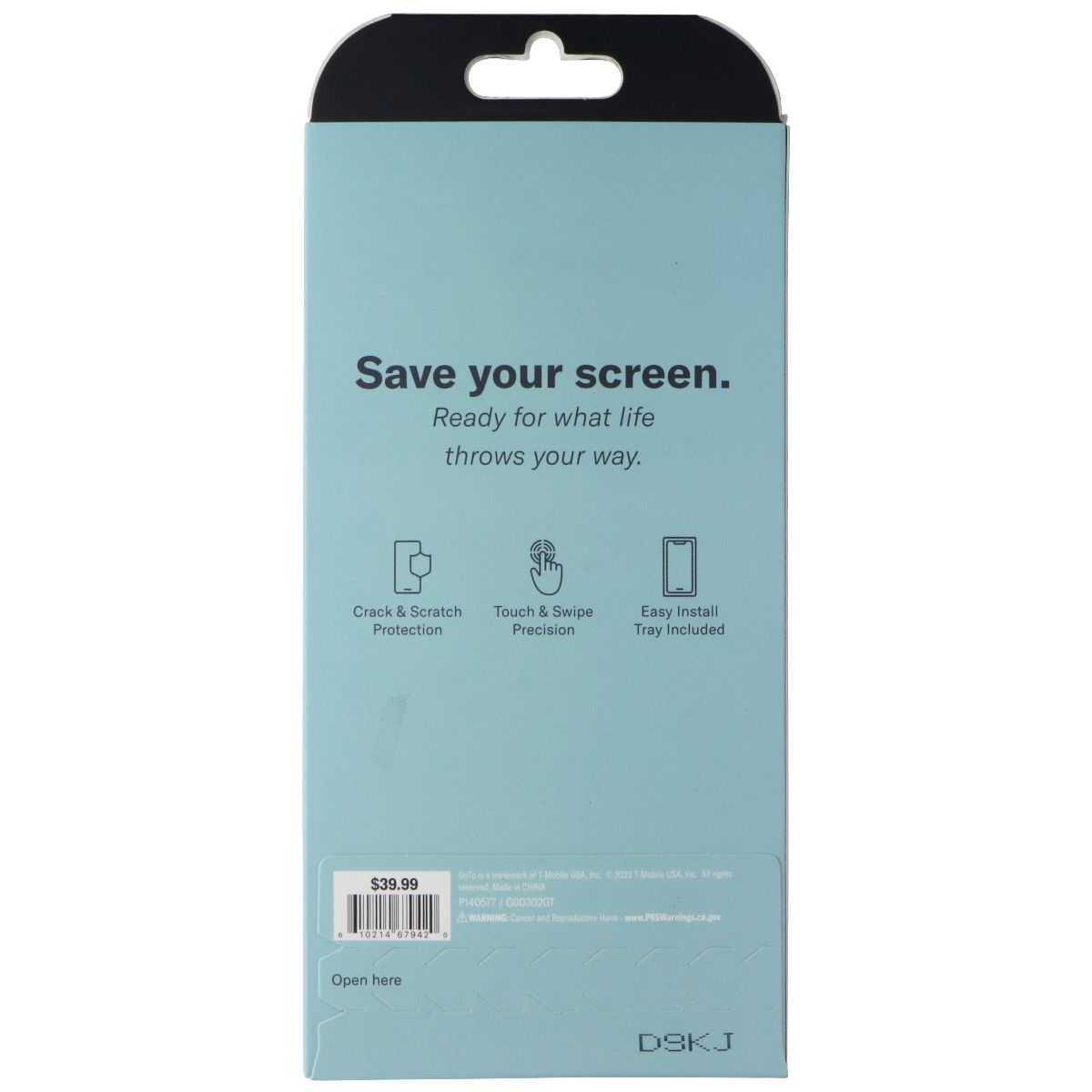 GoTo Tempered Glass Screen Protector for Google Pixel 8 Pro Cell Phone - Screen Protectors GoTo - Simple Cell Bulk Wholesale Pricing - USA Seller