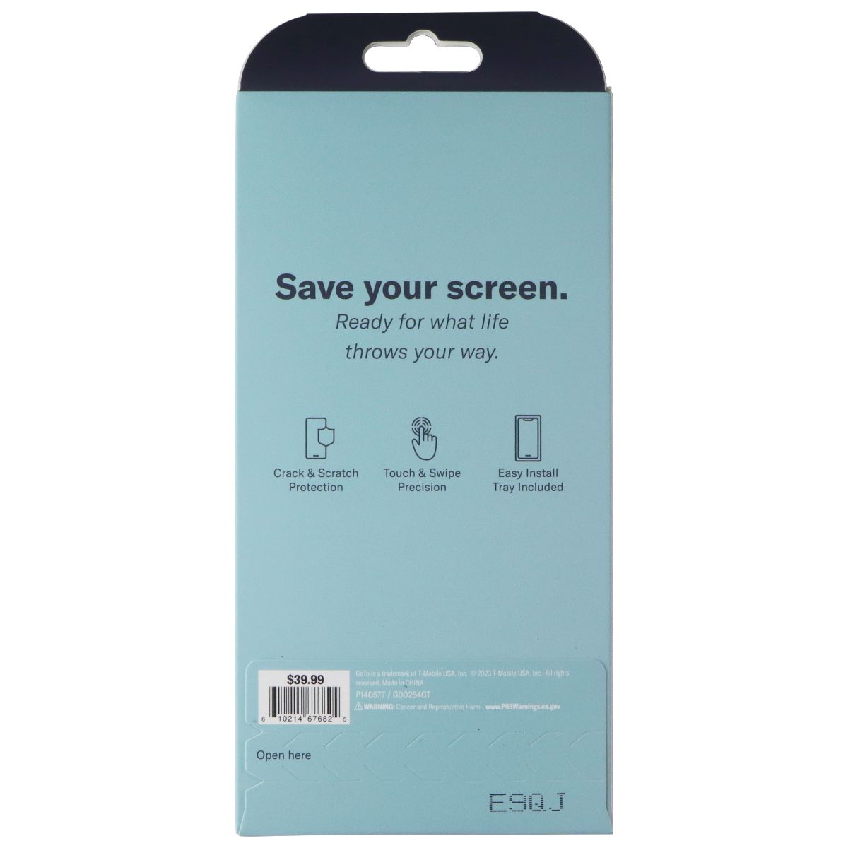 GoTo Tempered Glass Screen Protector for Samsung Galaxy S23 Plus Cell Phone - Screen Protectors GoTo - Simple Cell Bulk Wholesale Pricing - USA Seller