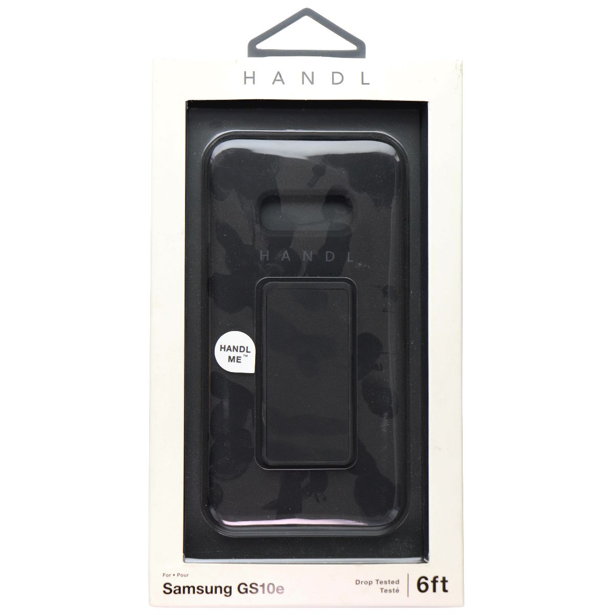 HANDL Hard Case with Elastic Handle for Samsung Galaxy S10e - Black Cell Phone - Cases, Covers & Skins HANDL - Simple Cell Bulk Wholesale Pricing - USA Seller