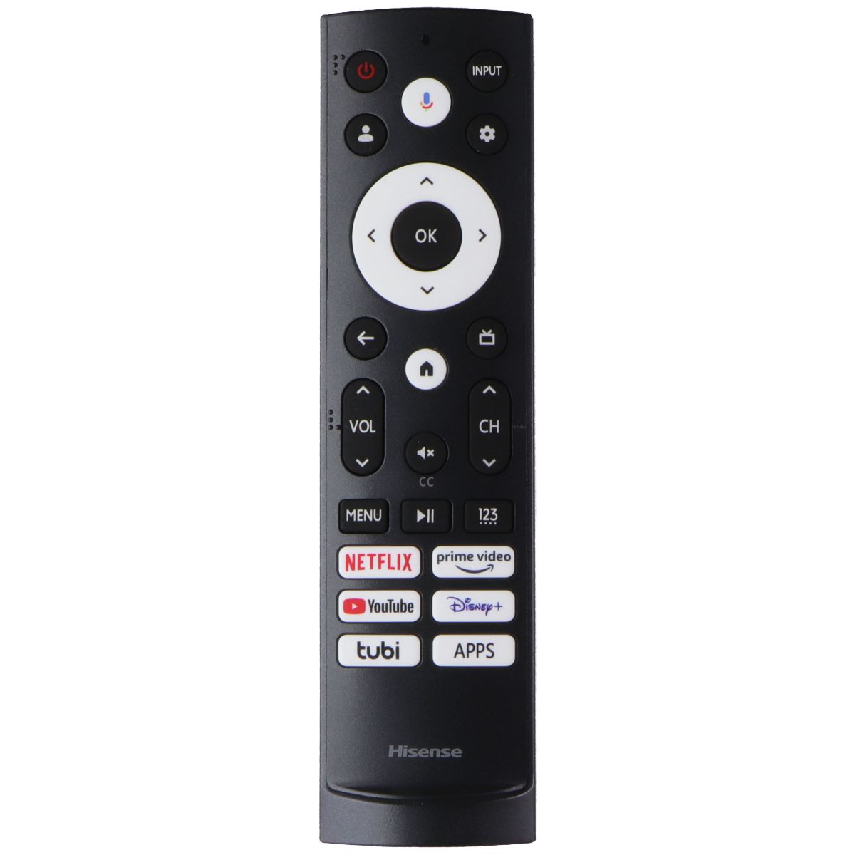 Hisense OEM Remote Control ERF3V90H(0011) for Select Hisense TVs - Gray TV, Video & Audio Accessories - Remote Controls Hisense - Simple Cell Bulk Wholesale Pricing - USA Seller