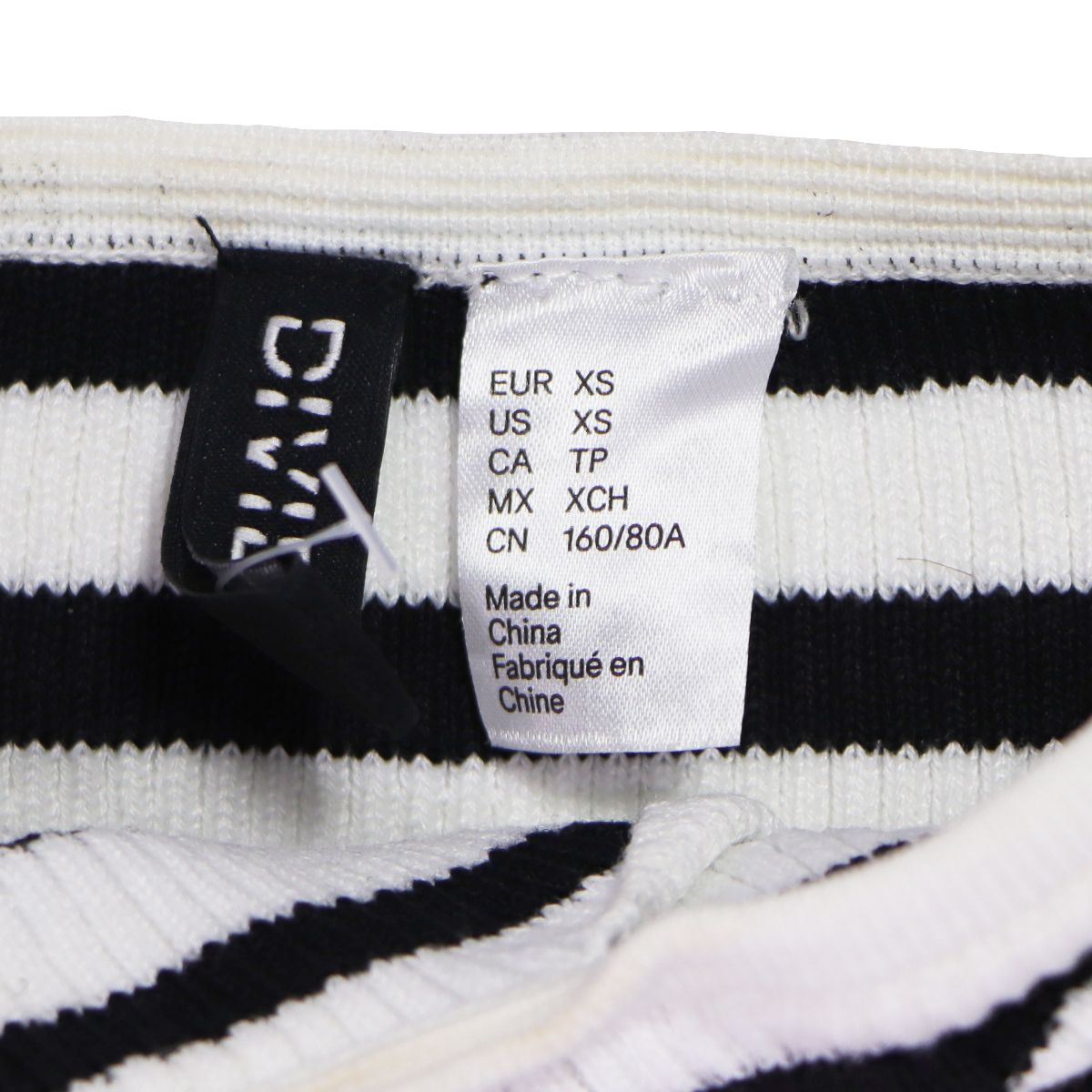 H&M Divided Brand Tube Top Dress - Size XS - Black and White Striped Other Sporting Goods H&M - Simple Cell Bulk Wholesale Pricing - USA Seller