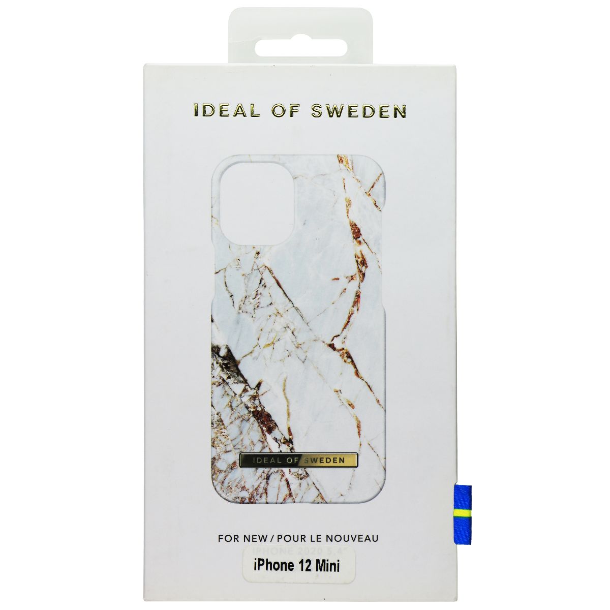 iDeal of Sweden Printed Series Case for Apple iPhone 12 Mini - Carrara Gold Cell Phone - Cases, Covers & Skins iDeal of Sweden - Simple Cell Bulk Wholesale Pricing - USA Seller