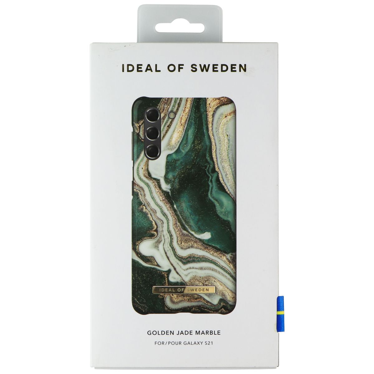 iDeal of Sweden Hard Case for Samsung Galaxy S21 - Golden Jade Marble/Green Cell Phone - Cases, Covers & Skins iDeal of Sweden - Simple Cell Bulk Wholesale Pricing - USA Seller