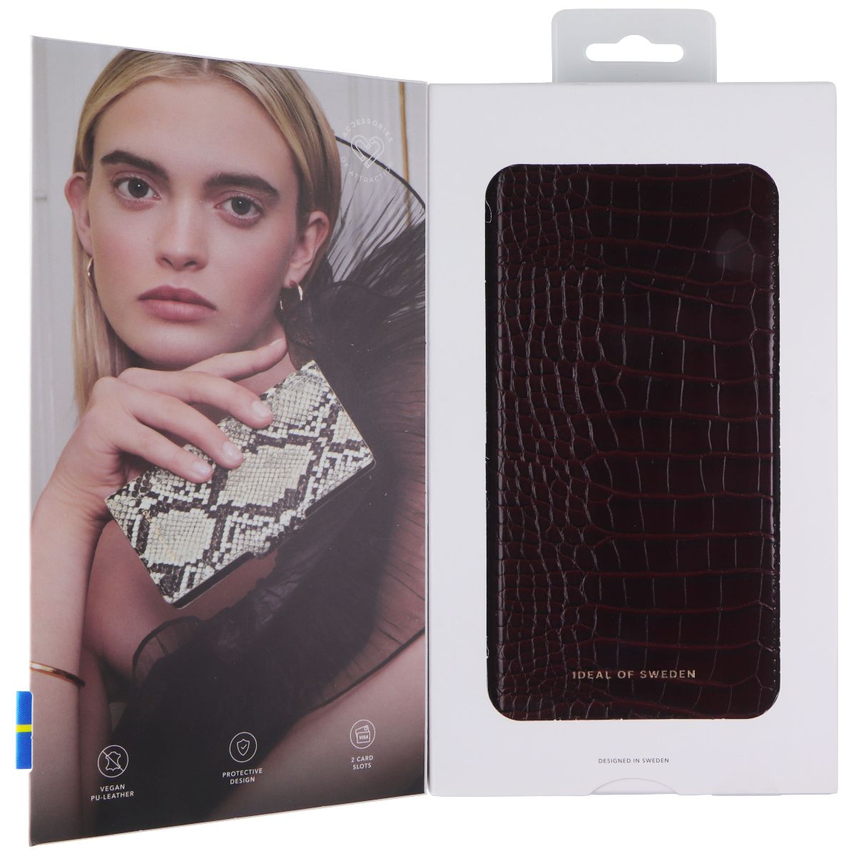 iDeal of Sweden Atelier Wallet Case for Apple iPhone 12 Pro Max - Scarlet Croco Cell Phone - Cases, Covers & Skins iDeal of Sweden - Simple Cell Bulk Wholesale Pricing - USA Seller
