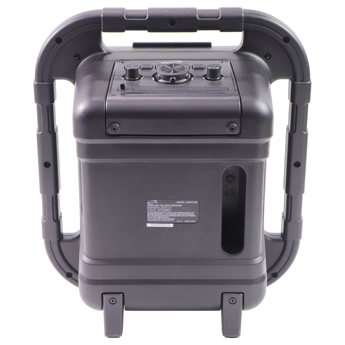 iLive (ISBW519B) Water Resistant Wireless Tailgate Speaker - Black