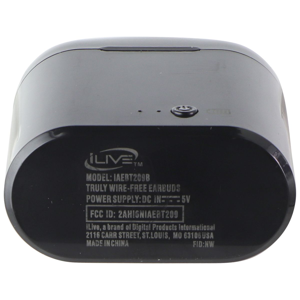 iLive Truly Wire-Free Bluetooth Earbuds - Black (IAEBT209B) Portable Audio - Headphones iLive - Simple Cell Bulk Wholesale Pricing - USA Seller