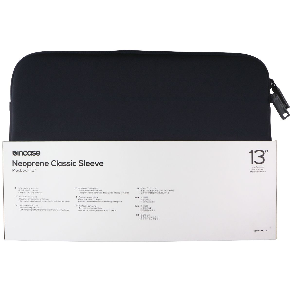 Incase Neoprene Classic Sleeve for MacBook Pro & Air (13-in) - Dolphin Gray Computer Accessories - Laptop Cases & Bags Incase - Simple Cell Bulk Wholesale Pricing - USA Seller