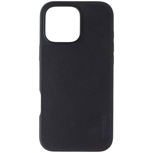 Incase ICON Case for MagSafe for iPhone 16 Pro Max - Obsidian Pebbled Leather Cell Phone - Cases, Covers & Skins Incase - Simple Cell Bulk Wholesale Pricing - USA Seller