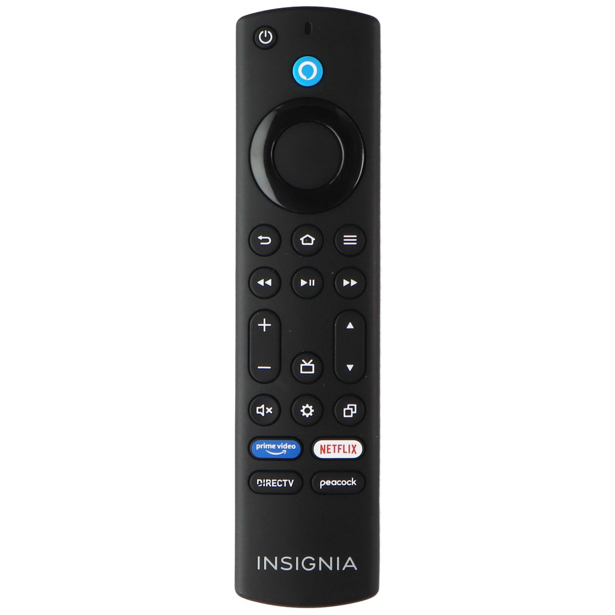 Insignia Remote Control (NS-RCFNA-21 Rev F) PrimeVideo/Netflix/DirecTV/Peacock TV, Video & Audio Accessories - Remote Controls Insignia - Simple Cell Bulk Wholesale Pricing - USA Seller