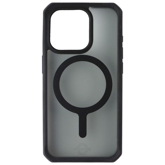 ITSKINS Hybrid_R // Frost Series Case for MagSafe for Apple iPhone 15 Pro - Blac Cell Phone - Cases, Covers & Skins ITSKINS - Simple Cell Bulk Wholesale Pricing - USA Seller