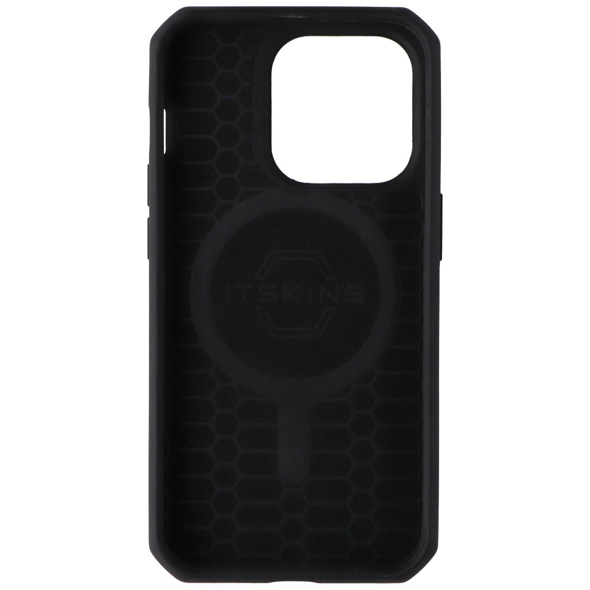 ITSKINS Hybrid_R Silk Case for MagSafe for Apple iPhone 14 Pro - Black Cell Phone - Cases, Covers & Skins ITSKINS - Simple Cell Bulk Wholesale Pricing - USA Seller