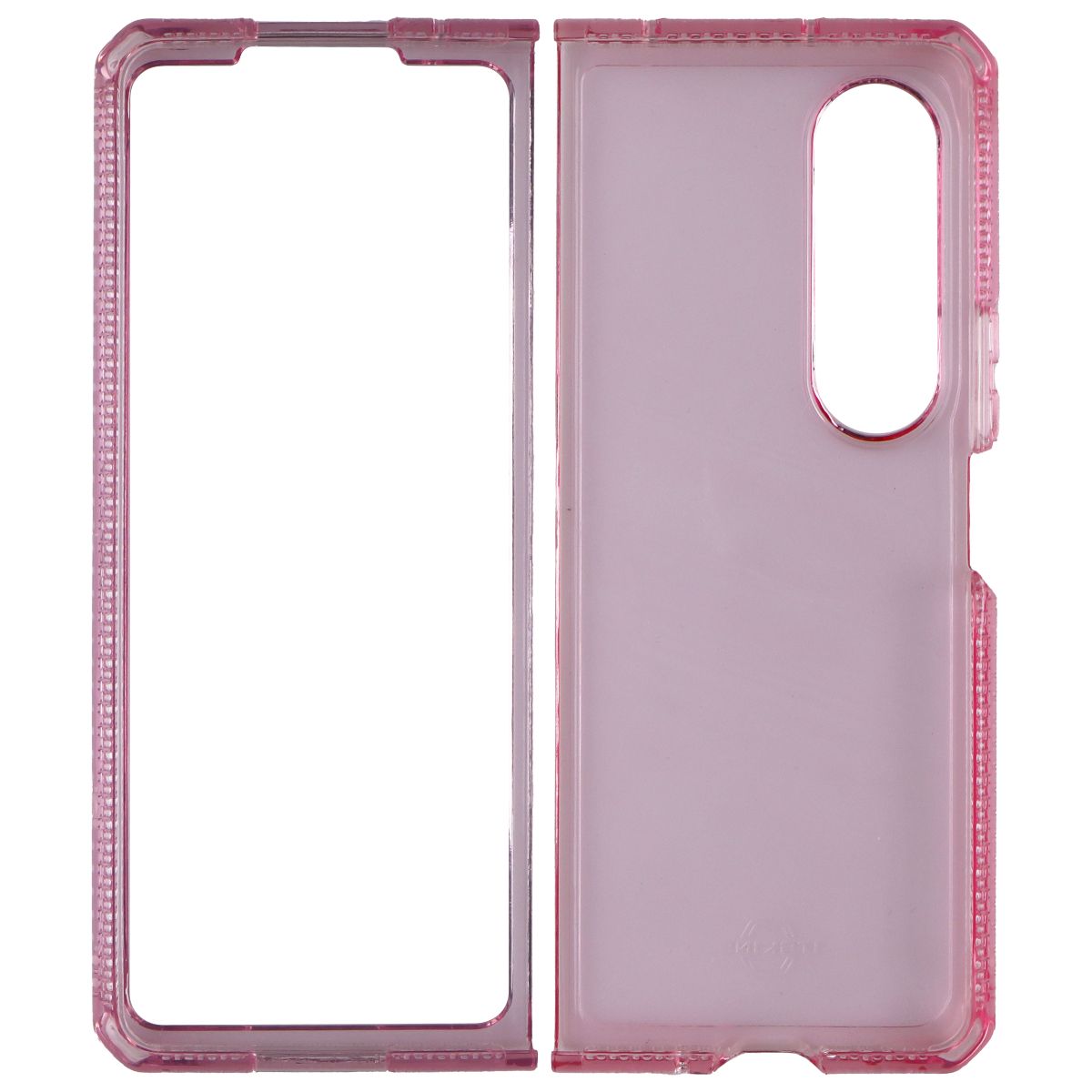 ITSKINS Hybrid_R Series Case for Samsung Galaxy Z Fold4 - Pink/Transparent Cell Phone - Cases, Covers & Skins ITSKINS - Simple Cell Bulk Wholesale Pricing - USA Seller