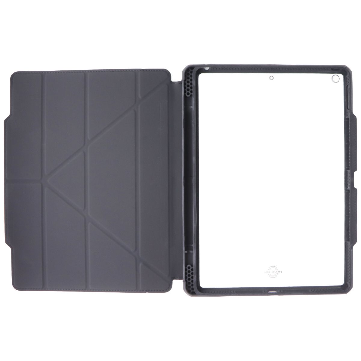 ITSKINS Hybrid_R // Solid Folio for Apple iPad 10.2-in (9/8/7 Gen) - Black/Clear iPad/Tablet Accessories - Cases, Covers, Keyboard Folios ITSKINS - Simple Cell Bulk Wholesale Pricing - USA Seller