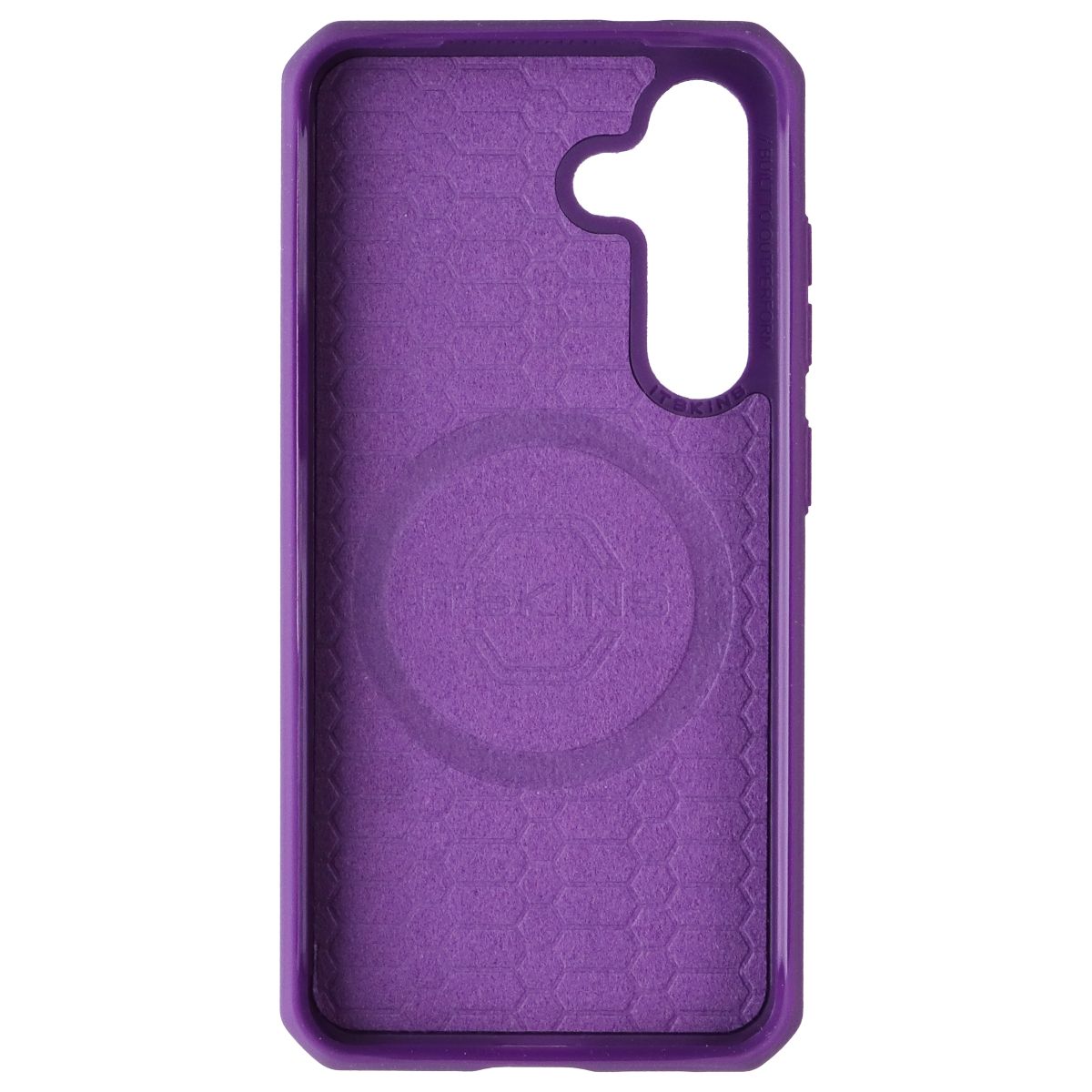 ITSKINS Ballistic_R // Nylon Magnetic Case for Samsung Galaxy S24 - Deep Purple