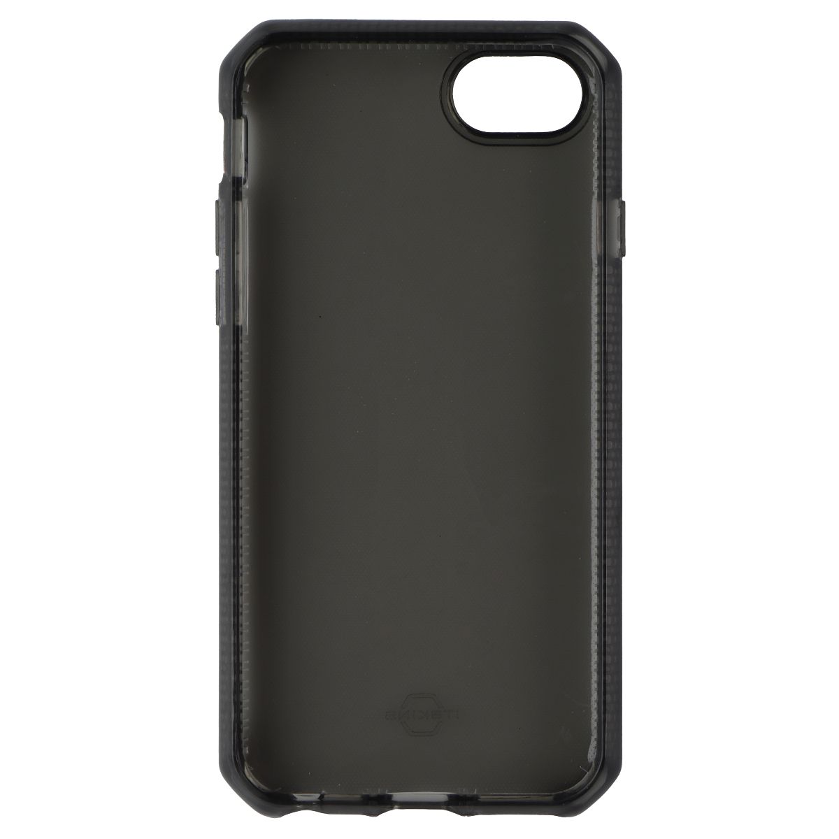 ITSKINS Spectrum_R // Clear Case for Apple iPhone SE (2nd Gen) 8/7 - Smoke