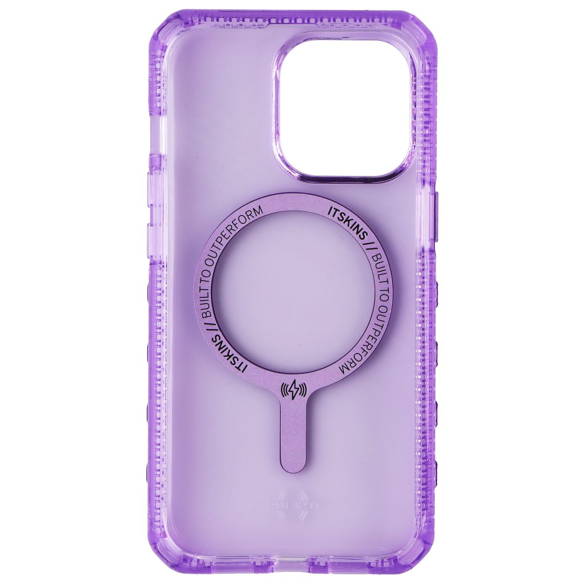 Itskins Level 3 Supreme Mag Clear for MagSafe for Apple iPhone 13 Pro - Purple Cell Phone - Cases, Covers & Skins ITSKINS - Simple Cell Bulk Wholesale Pricing - USA Seller