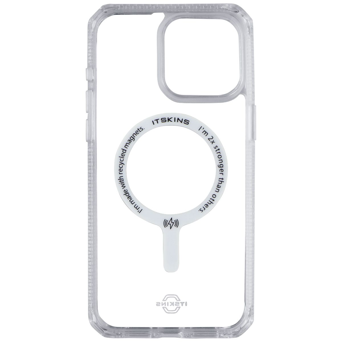 ITSKINS Hybrid_R Clear Series Case for MagSafe for Apple iPhone 15 Pro Max Clear Cell Phone - Cases, Covers & Skins ITSKINS - Simple Cell Bulk Wholesale Pricing - USA Seller