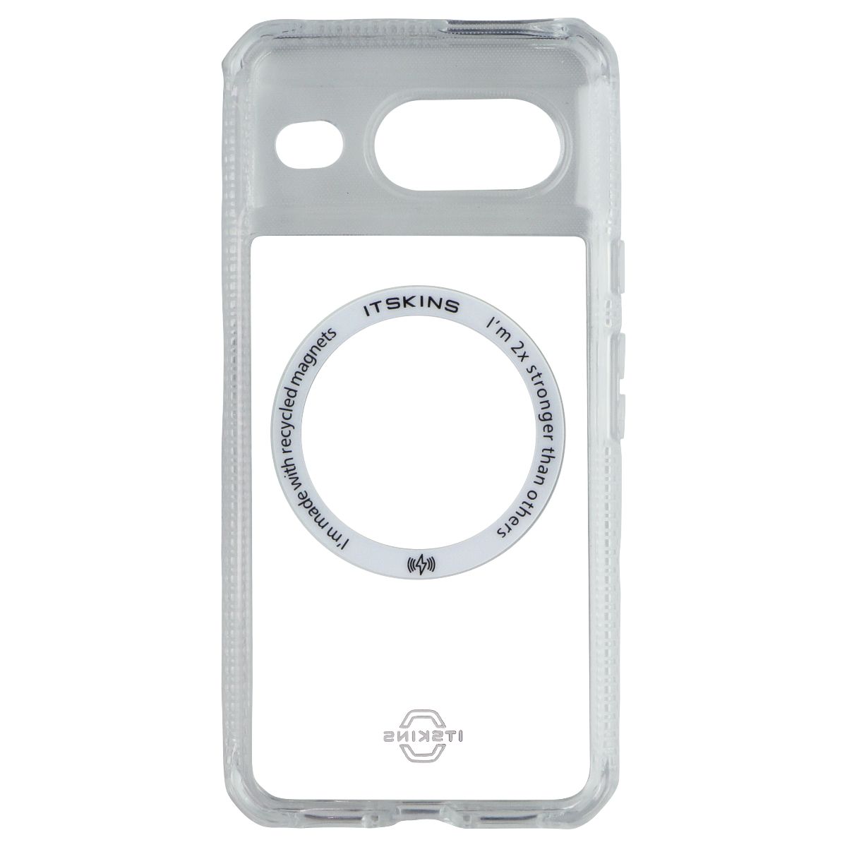 ITSKINS Hybrid_R Series Case for MagSafe for Google Pixel 8 - Clear Cell Phone - Cases, Covers & Skins ITSKINS - Simple Cell Bulk Wholesale Pricing - USA Seller