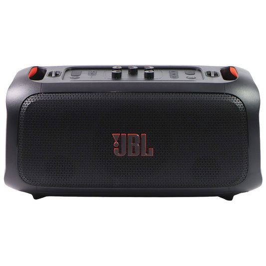 JBL PartyBox On-The-Go ESSENTIAL - Portable Party Speaker w/ Lights & Microphone