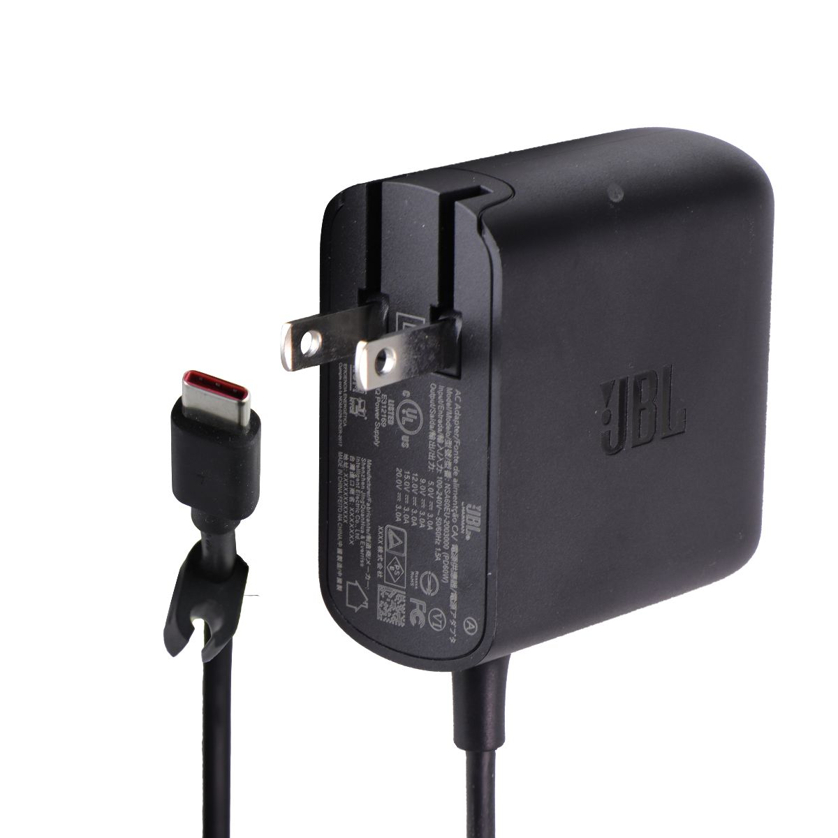 JBL AC Adapter (3A) Wall Charger/Power Supply - Black (NSA60EU-2003000) Computer Accessories - Laptop Power Adapters/Chargers JBL - Simple Cell Bulk Wholesale Pricing - USA Seller